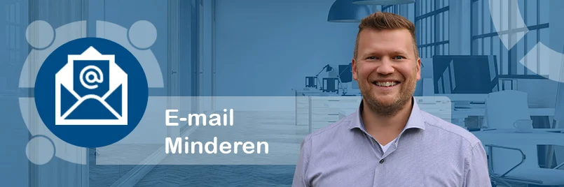 e-mail minderen