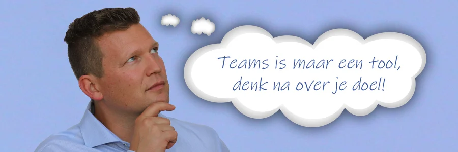 Van crisis naar samenwerken met Microsoft Teams