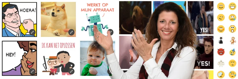 Boost de teamspirit met emojis, stickers en memes in MS Teams chats