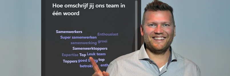 Woordenwolk - Word cloud maken in MS Teams