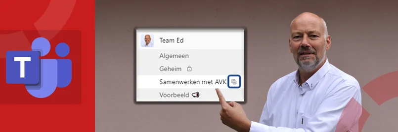 Een kanaal delen in MS Teams met andere teams