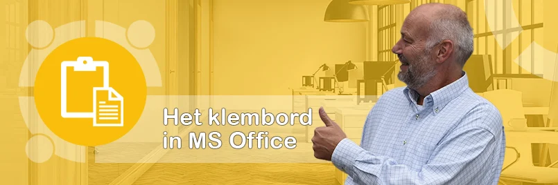 Klembord in MS Office