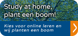 Study at home, plant een boom! AVK plant bomen voor iedere online training.