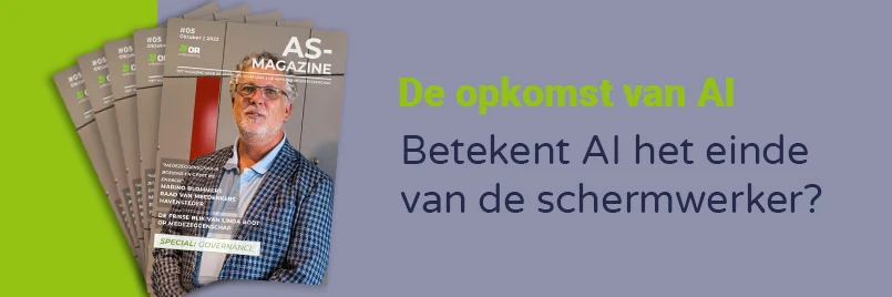 Betekent AI het einde van de schermwerker? Publicatie in AS Magazine