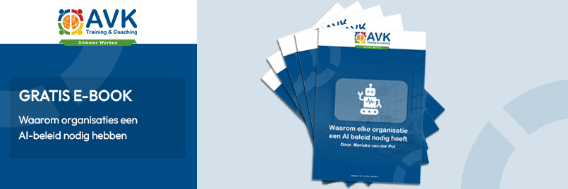 Download het gratis eBook: Waarom organisaties een AI-beleid nodig hebben.