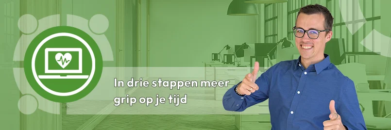 In drie stappen meer grip op je tijd